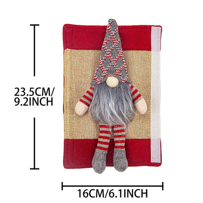 Christmas Faceless Old Man Appliance Handle Covers